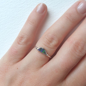 Opal Stacking Ring