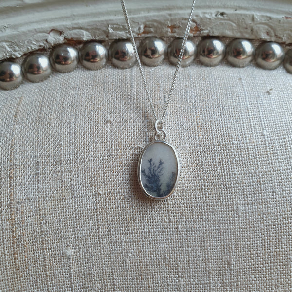 Dendritic Agate Necklace