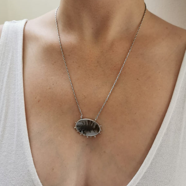 Agate Stone Necklace