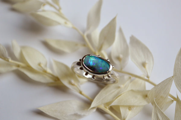 Australian Opal Rings